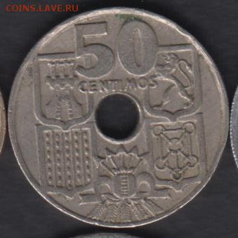 Испания 50 сентимо 1949 до 08.07.2016 21-00 - 016 а