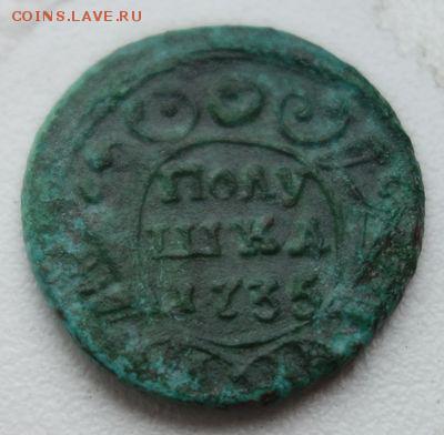Полушка 1735г. на определение - 1735п-1