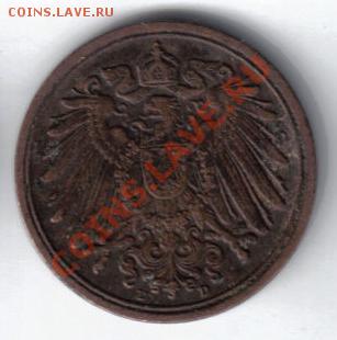 Германия 1 пфенниг 1911D до 28.11 21.00мск - Германия 1 пфенниг 1911D-2