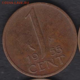 Нидерланды 1 цент 1955 до 18.08.2016 21-00 - 03