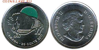 Канада. 2011. Legendary Nature. Набор 6 монет. Фикс - 2511BIC-Z