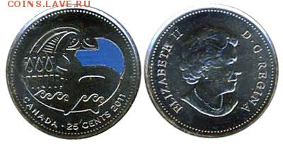 Канада. 2011. Legendary Nature. Набор 6 монет. Фикс - 2511EPC-Z