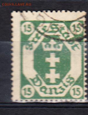 Германия Данциг 1м 1921г - 16