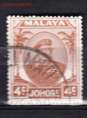 Колонии Малайзия 1949 1м 4с - 30