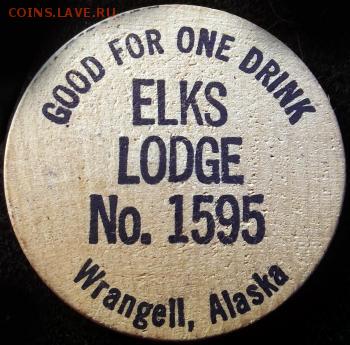 Острова: монеты, токены, жетоны, медали.. Названия и фото. - Wrangell, Alaska, U.S.A.