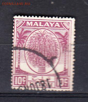 Колонии Малайзия Кедан1950 1м 10с - 338