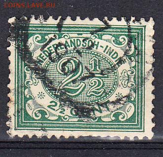 Колонии Нид индия 1902г 1м 2,5с - 343