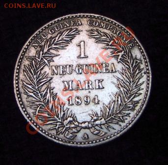 1 марка. 1894г. Новая Гвинея. - Изображение 035