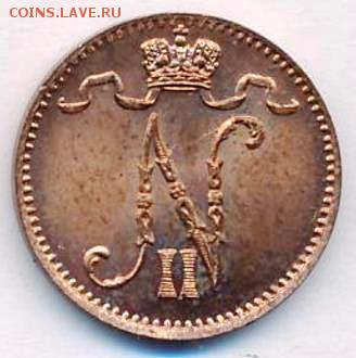 Царская ФИНЛЯНДИЯ 1 пенни 1888,1893,1903,1904.ПРЕДПРОДАЖНЫЕ - 1 penni 1903-2