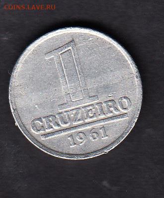 Бразилия 1961г 1 крузейро - 133