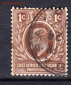 Колонии 1907 Британская Африка и Уганда 1м 1с - 400