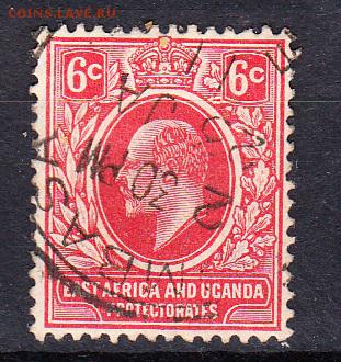 Колонии 1907 Британская Африка и Уганда 1м 6с - 402