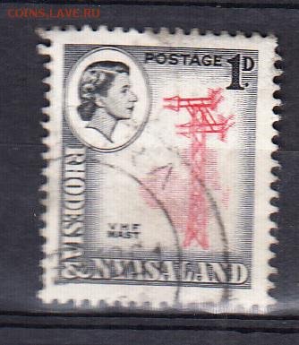 Колонии 1955 Родезия и NYASALAND 1м 1д - 372