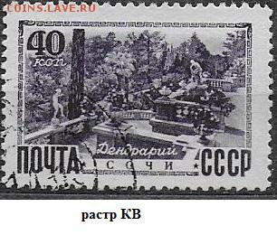 СССР 1949. Курорта. Сочи. Дендрарий. 40 к.** - С-468