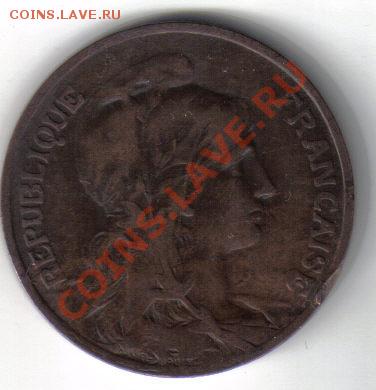 Франция 10 сантим 1906 до 8.02 21.00мск - Франция 10 сантим 1906-1