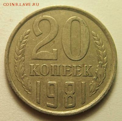 20 копеек 1981, 1982, хребет до 10.05.2016 в 22:30 - P1010114.JPG