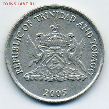 Тринидад и Тобаго 10 центов 2005 - аверс. - Тринидад-и-Табаго_10центов-2005_А