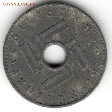 Германия. 5 оккупационных пфеннингов, 1940 A - Немцы 2