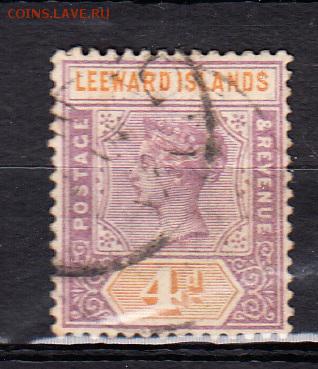 Колонии 1890 Ливард острова 1м 4д - 639