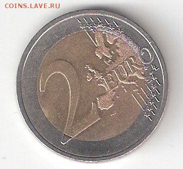 2012	 2 евро Австрия - 10 лет наличному евро - 2евро140-2012 Австр 10лет НЕ р