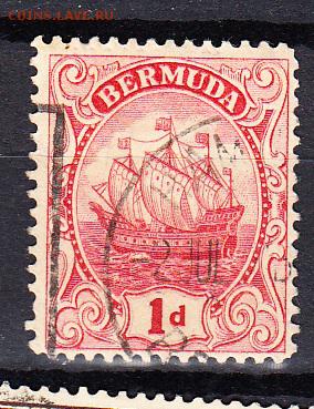 Колонии Бермуды 1910 1м - 751