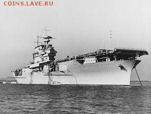 Монеты с Корабликами - USS_Yorktown_(CV-5)_anchored_in_Hampton_Roads_on_30_October_1937