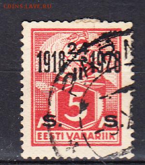 Эстония 1928надпечатка 1м 5с - 59