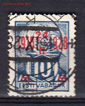 Эстония 1928надпечатка 1м 10с - 60