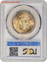 Пол доллара 1964г Unc - lf