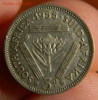 3 пенса юар 1955 - DSCN1271.JPG