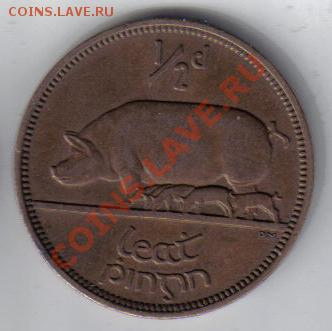 2 пенни 1942 до 8.03 21.00мск - Ирландия 1,2 пенни 1942-1