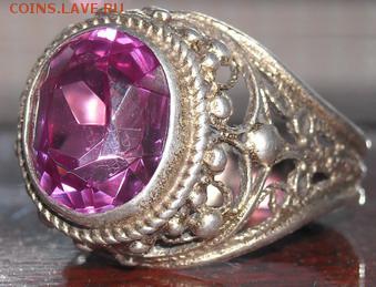 Серебряный перстень 875 пробы,с рубином. - мой антиквариат 008