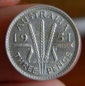 3 пенса австралия 1951 - DSCN1305.JPG