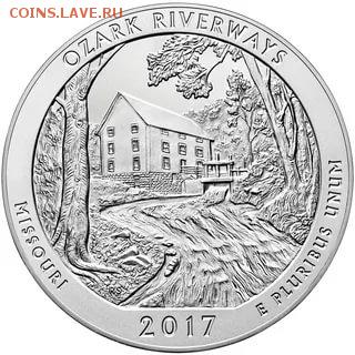 25 центов Riverside Ozark, оба двора. ФИКС. - Rierside Ozark