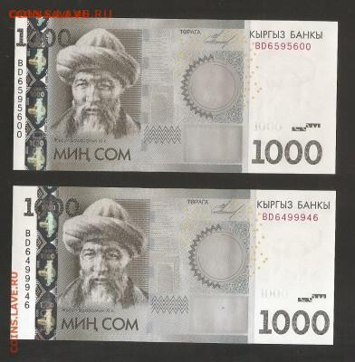 1000 сом 2009 года, брак обрезки - сканирование0002