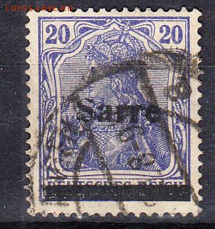 Германия 1920  СААР надпечатка 1м - 31