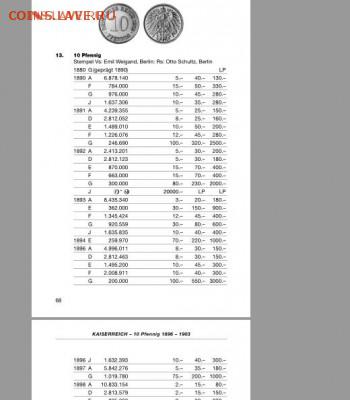 Германия империя редкий и нечастые 10пф.(5 штук) до 22 20.11 - 111
