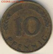 Германия, 1, 10 пфеннигов, 1 марка 1941-1950 до 04.02.18 - #И-342