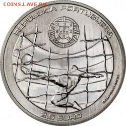 Монеты посвящённые ЧМ-2018 по футболу - Portugal-2014-2.5-euro-FIFA-Cu-Ni-obv-250x250