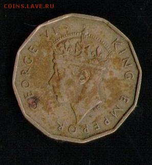 ФИДЖИ 3 ПЕНСА 1947 - 12 001