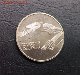 2,5 евро 2014 Португалия Коимбрский унив с 200 р 11.03.2011 - обр