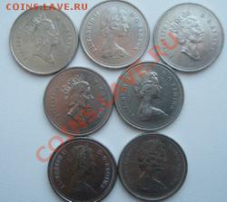 Канада 25 центов 1994,1993,1979,1974,1982,1993,1985 до 10.04 - P4080114