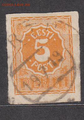 Эстония 1919 1м 5п - 182
