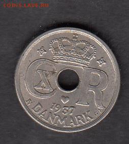 Дания 1937 10о - 61а