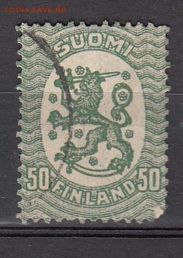 Финляндия 1917 1м 50п - 265