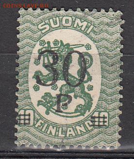 Финляндия 1921 1м надп 30п - 267