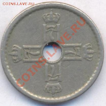 Норвегия 25 эре 1940 г. До 15.04.11 г. 20-00 МСК. - Норвегия 25 40.1