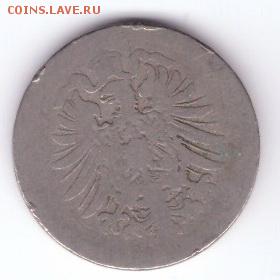 Германия 10 пфенингов 1876 до 21:30  19.04.2018 - 82-2