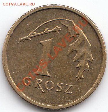 с РУБЛЯ! Польша 1 грош 2002 до 21.04.11 в 23:00 МСК - Польша