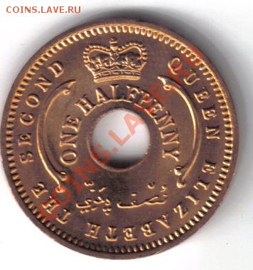 2 пенни 1959 UNC до 20.04 21.00мск - Британская Нигерия 1,2 пенни 1959-1